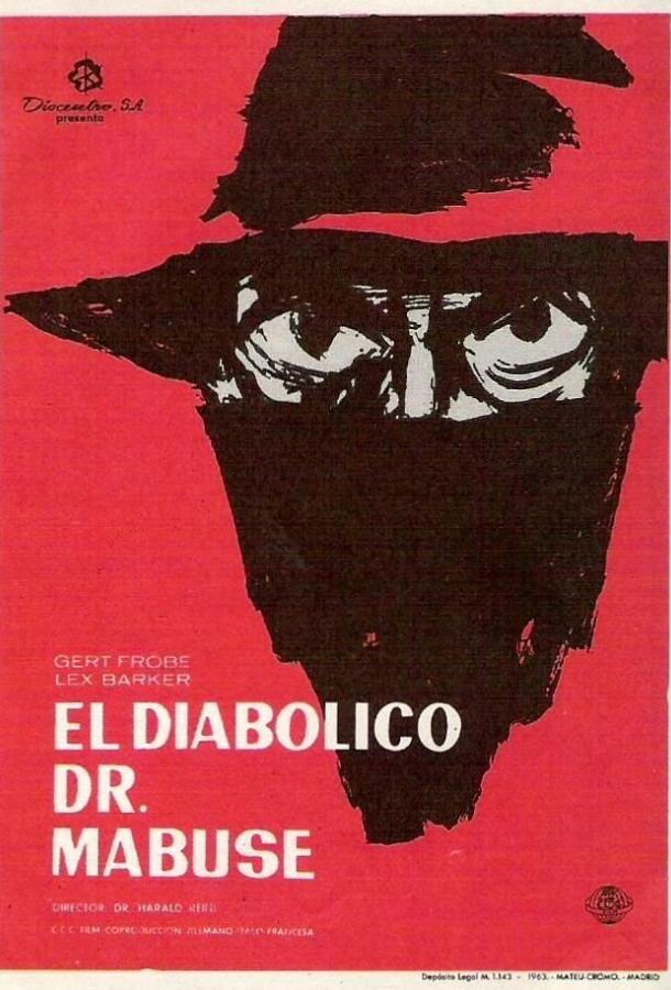 Возвращение доктора Мабузе (1961)