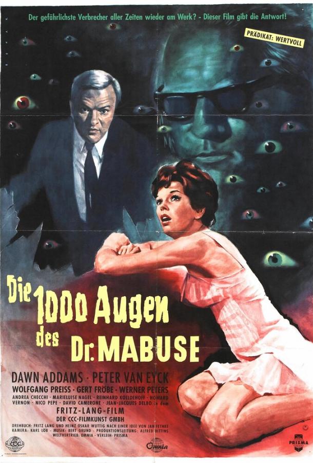 1000 глаз доктора Мабузе (1960)